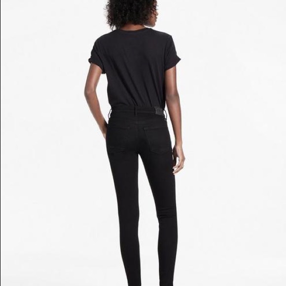 Lucky Brand Black Brooke Legging Jean Size 0/25 - Picture 2 of 8